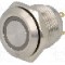 Intrerupator anti-vandalism, OFF-(ON), &Oslash;16mm, ONPOW, GQ16F-10E/J/W/24V/S