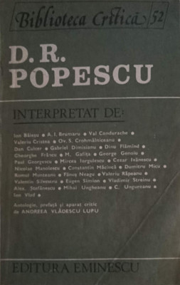 D.R. POPESCU INTERPRETAT DE-COLECTIV foto
