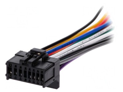 Conector cu cabluri Pioneer 16 pini foto