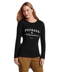 Bluza Pufoasa si Nebunatica - Negru foto