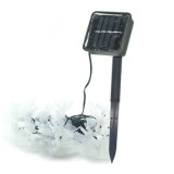 BZRSH Instalatie Solara Exterior 50 LED Fluturi Alb Cald 5m