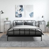 vidaXL Noptiere, 2 buc., gri sonoma, 41x31x80 cm, lemn compozit