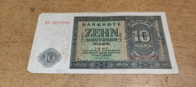 Bancnota 10 Deutsche Mark 1948 NP0897968 #A5693HAN foto