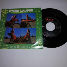 Cyndi Lauper Girls Just want to have fun single vinil vinyl 7” VG+