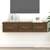VidaXL Dulap de perete, stejar maro, 88x26x18,5 cm, lemn prelucrat 815083