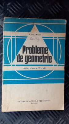 PROBLEME DE GEOMETRIE CLASELE VI- VIII - HOLLINGER foto