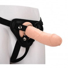 Strap-On Real Dildo, Natural, 21 cm