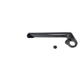 Pipa ghidon aluminiu, 1 1/8 &times; 180 &times; 44 mm, argintiu Ultimate FactoryBikes