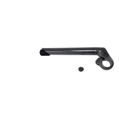 Pipa ghidon aluminiu, 1 1/8 &amp;times; 180 &amp;times; 44 mm, argintiu Ultimate FactoryBikes foto