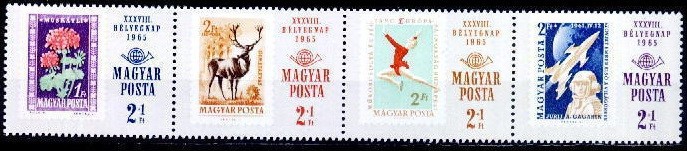 B1675 - Ungaria 1965 - Ziua marcii 4v.neuzat,perfecta stare