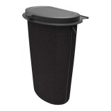 Cos de gunoi auto Cartrash 9L, fixare la bord sau tetiere, negru