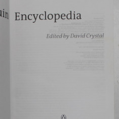 THE PENGUIN ENCYCLOPEDIA , edited by DAVID CRYSTAL , 2004, PREZINTA HALOURI DE APA SI URME DE UZURA