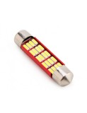 Led Auto Sofit 42mm cu 20 SMD 4014 &ndash; fara polaritate, Xenon Bright