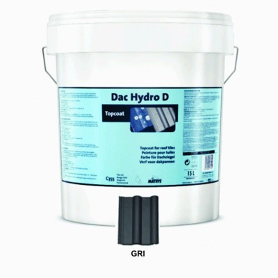Vopsea Tigla Dac Hydro D Gri 15 Litri foto