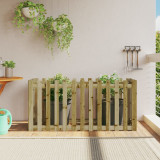 VidaXL Pat &icirc;nălțat grădină design gard 150x50x70 cm lemn impregnat pin