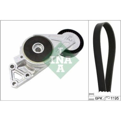 Set curea transmisie Audi A3 (8l1) 09.96-09.06, Tt (8n3) 10.98-12.06 ; Seat Alhambra (7v8 7v9) 04.96-03.10, Leon (1m1) 11.99-06.06, Toledo 2 (1m2) 10 foto