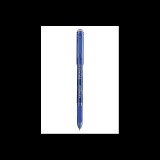 Pix cu gel si guma de sters, 0.7mm, cu capac,grip cauciucat, scris albastru