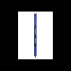 Pix cu gel si guma de sters, 0.7mm, cu capac,grip cauciucat, scris albastru