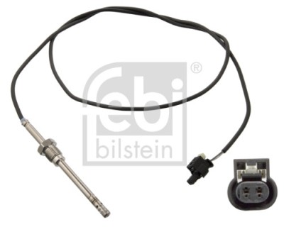 FEBI BILSTEIN 100833 Senzor, temperatura gaze evacuare foto