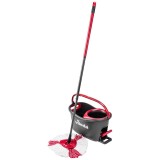 Mop rotativ Easy Wring Clean Turbo Vileda, 130 cm, maner telescopic