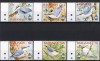 BAHAMAS-PASARI-Serie de 6 timbre nestampilate MNH, Nestampilat