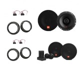 Pachet boxe fata si spate VW Golf IV JBL Stage2