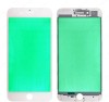 Geam Sticla iPhone 7 Plus + Rama + Polarizator Alb, Componenta Display Telefon