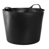 Galeata pentru constructii, rotunda, flexibila, neagra, 42 L, Artool