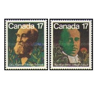 Canada 1981 - botanici, serie neuzata foto