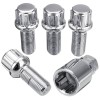 Antifurturi Roti Breckner M14 x 1.5 GxZA Conic, Set 4 Bucati, Prezoane VW