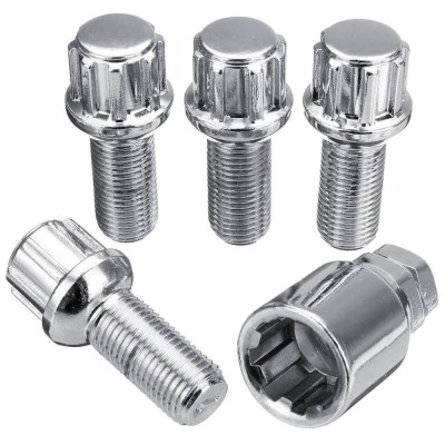Set 4 bucati antifurt jante M14 x 1,5GxZA conic foto