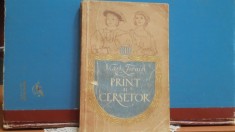 MARK TWAIN - PRIN SI CERSETOR - ROMAN PT. COPII DE AVENTURI - 254 PAG. -