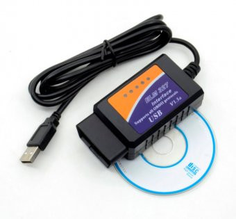 Diagnoza auto ELM 327 V1.5 USB, OBD 2 foto