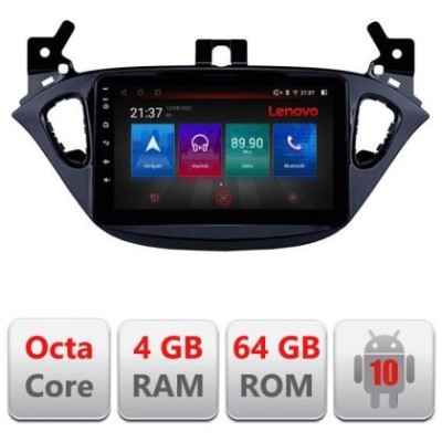 Navigatie Opel Corsa 2013-2016 E-corsa Octa Core cu Android Radio Bluetooth Internet GPS WIFI DSP 4+64GB 4G CarStore Technology foto