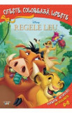 Carte Disney Regele Leu: Citeste, Coloreaza si Lipeste. Aventura Eroilor, Ilustratii Color, Activitati Distractive