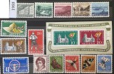ELVETIA 1955, An complet, serii MNH