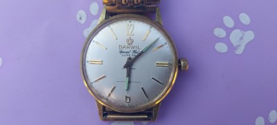 Ceas extraplat(4mm, cu geamul) DARWIL special splat LUXE 66, 17 rubine foto