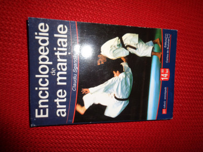 enciclopedie de arte martiale - claudiu sgandar / 263pagini foto