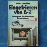 EINGEFRIEREN VON A-Z - HEINZ DENCKLER