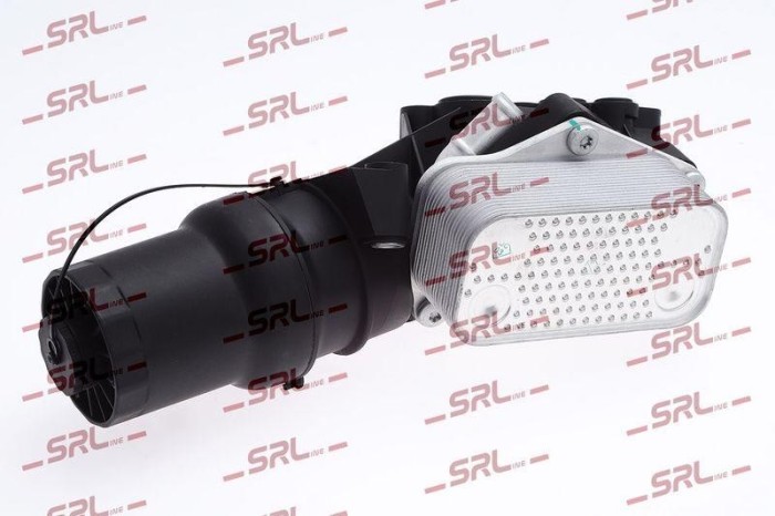 Radiator racire ulei motor, termoflot Audi A3 12-, Q3 11-, Tt 14-, motor: 2.5 Tfsi, SRLine, Aluminiu, 06K115397D; 06K115397E