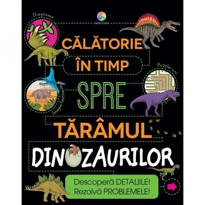 Calatorie in timp spre taramul dinozaurilor PlayLearn Toys