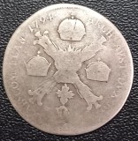 (A119) MONEDA DIN ARGINT OLANDA AUSTRIACA / BELGIA - 1/4 THALER / KRONENTHALER / COURONNE 1794 A, IMPARATUL FRANCISC II
