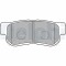 DELPHI LP1539 set placute frana,frana disc