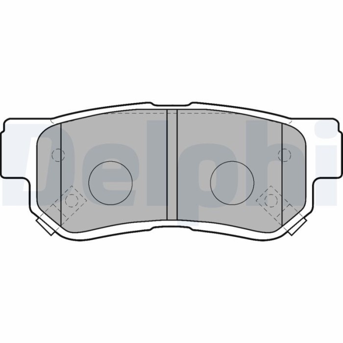 DELPHI LP1539 set placute frana,frana disc