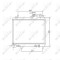 NRF 53745 Radiator, racire motor