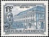 B1804 - Austria 1953 - Teatrul neuzat,perfecta stare, Nestampilat