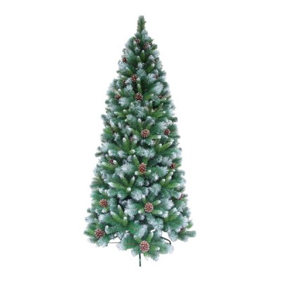 Brad Artificial Nins, 150cm, Cu Conuri Decorative foto