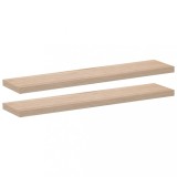 Cumpara ieftin Rafturi plutitoare, 2 buc., 110x23,5x4 cm, lemn prelucrat