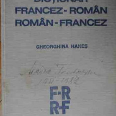 Dictionar Francez-roman Roman-francez - Gheorghina Hanes ,522939