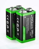 Acumulatori 9V Ni-Mh 280 mAh, ready to use - 2 buc / set